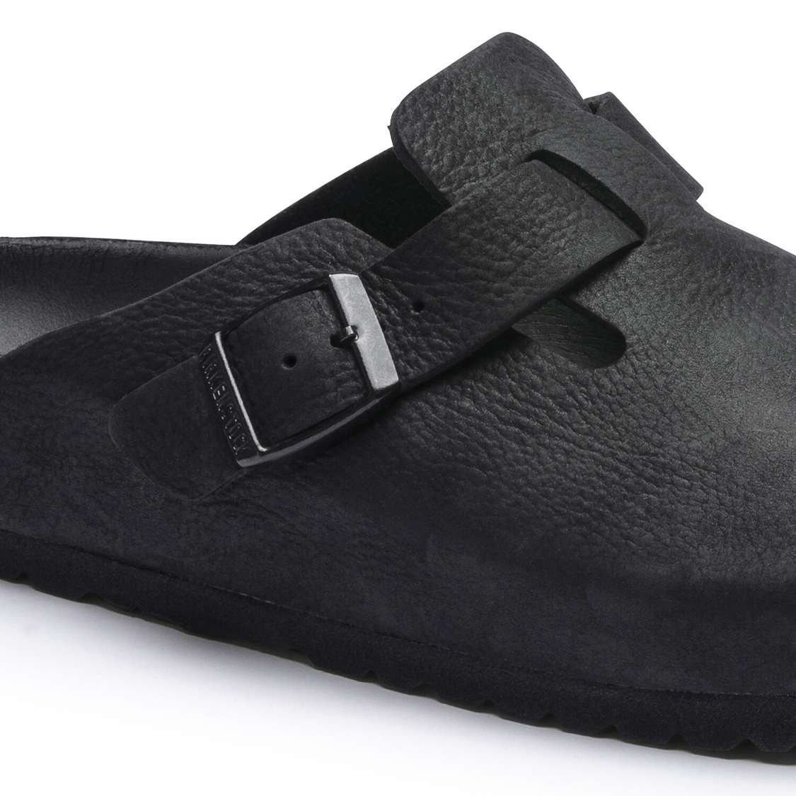 Birkenstock Boston Leather Clogs Black | zTY1uRRFx8x