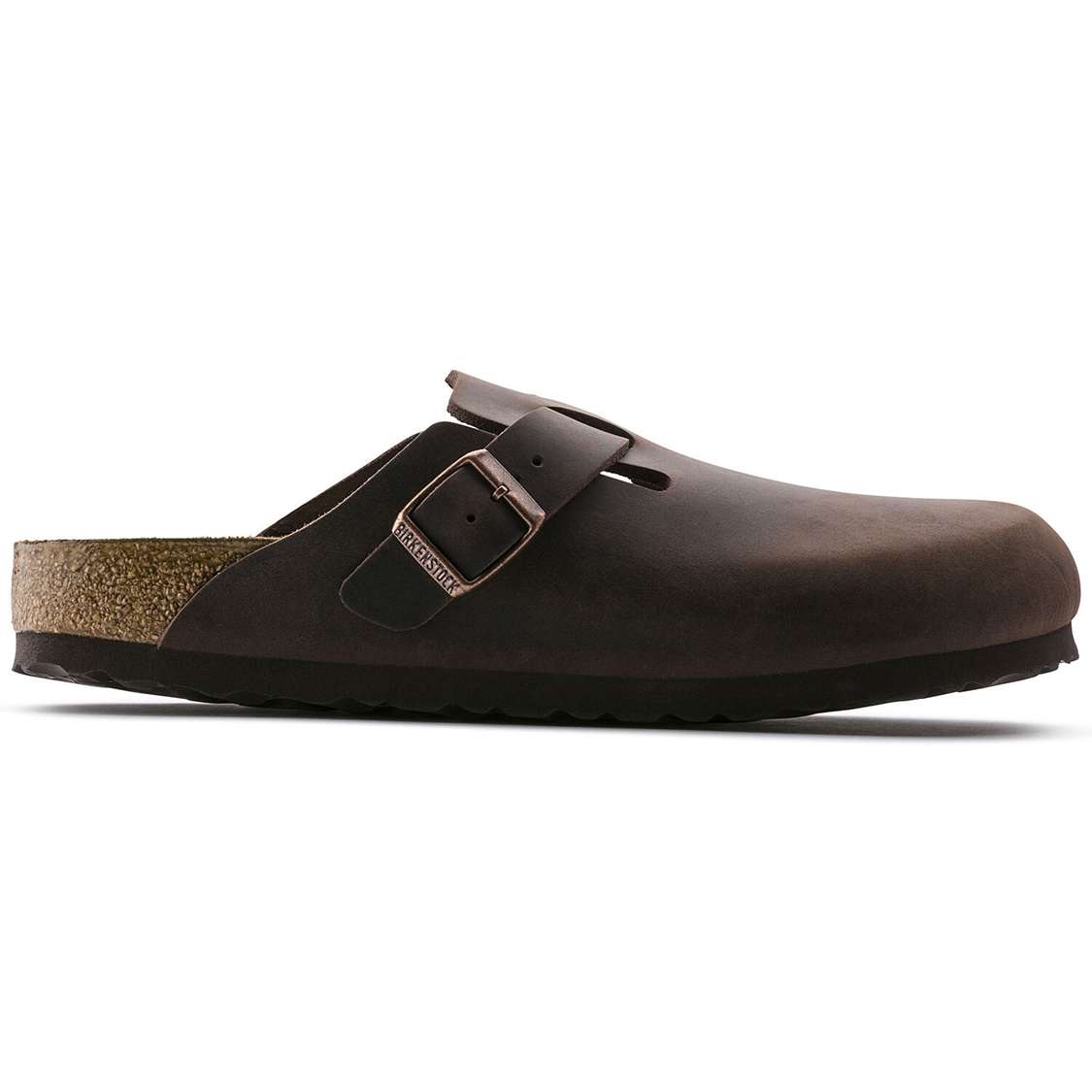 Birkenstock Boston Oiled Leather Clogs Brown | 8ISvIzTcxFB