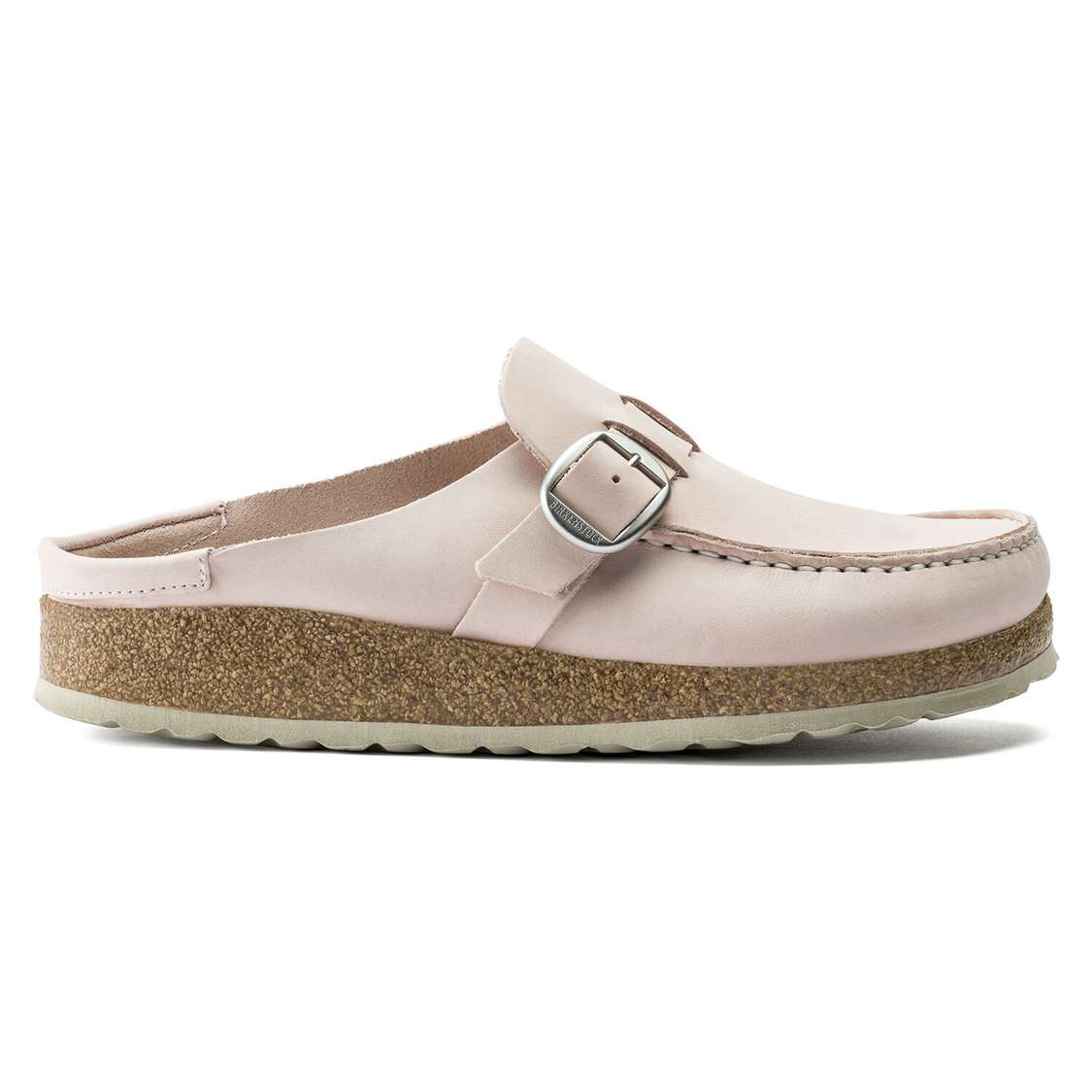 Birkenstock Buckley Nubuck Leather Clogs Rose | piRHII8AS7w