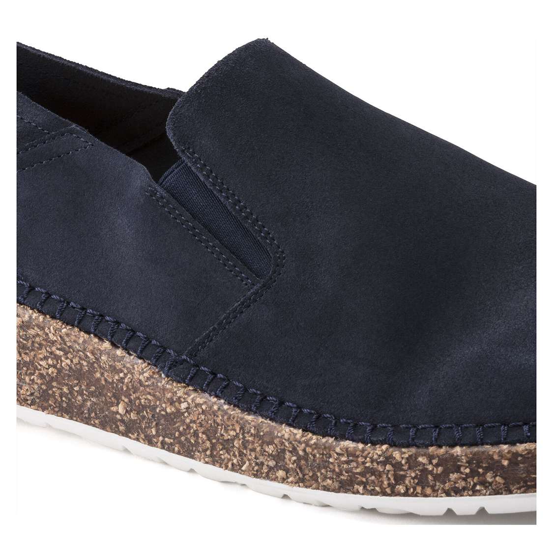 Birkenstock Callan Suede Leather Low Shoes Navy | EqUBkT8GsoU