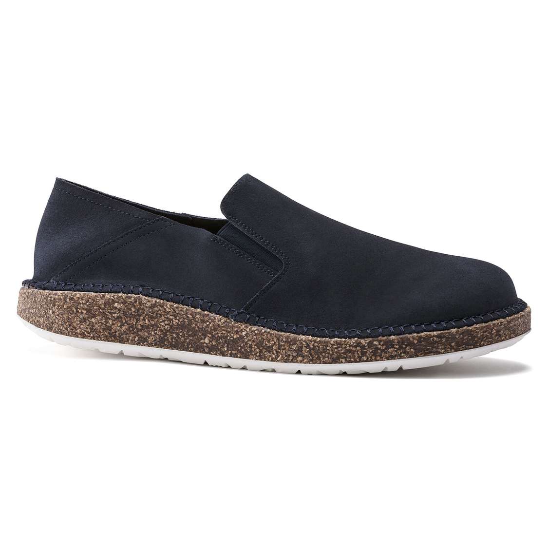 Birkenstock Callan Suede Leather Low Shoes Navy | EqUBkT8GsoU