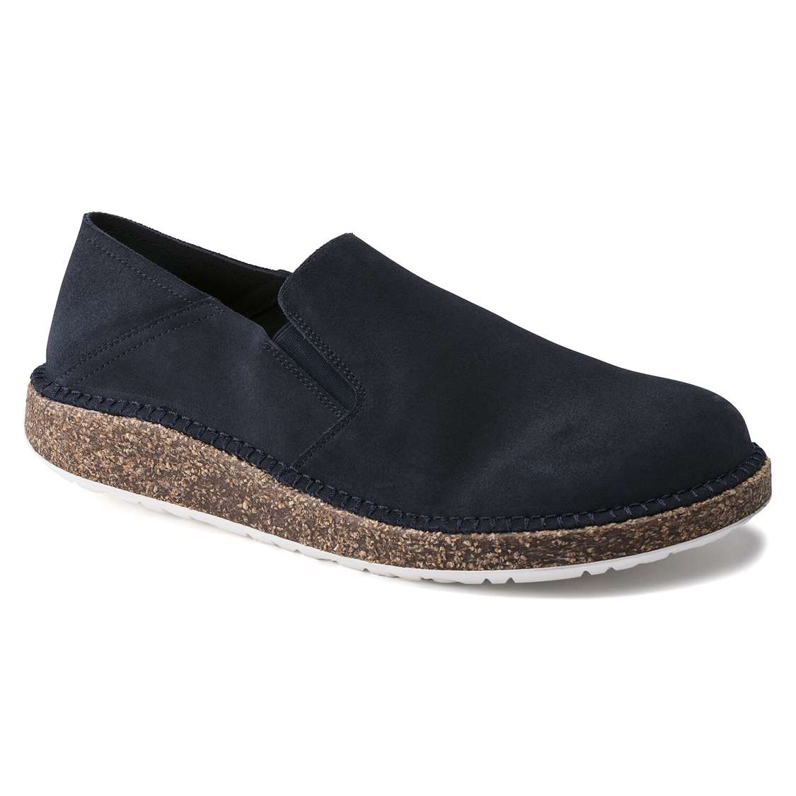 Birkenstock Callan Suede Leather Low Shoes Navy | EqUBkT8GsoU