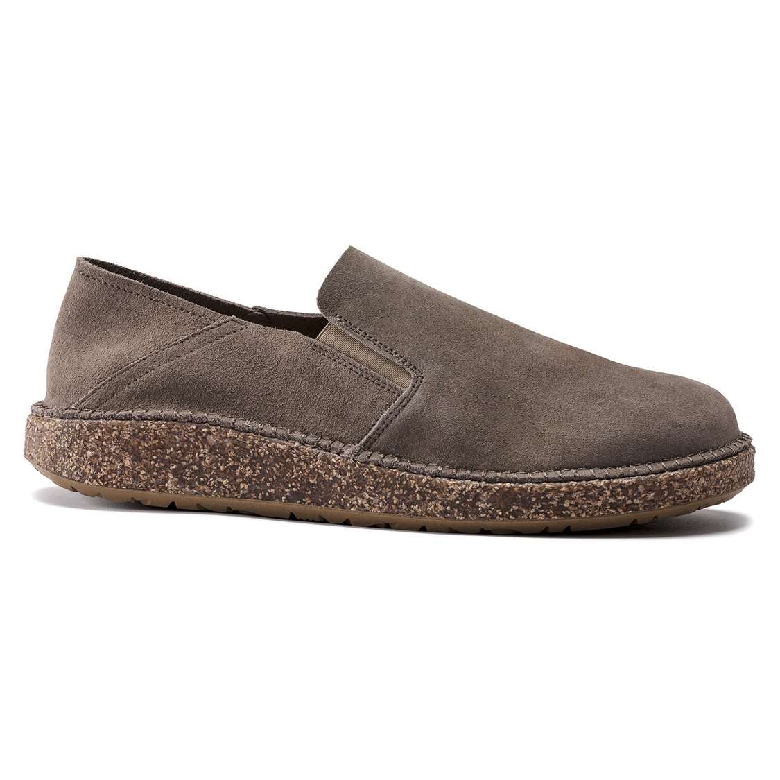 Birkenstock Callan Suede Leather Low Shoes Grey | jl7Tk4MjZCf