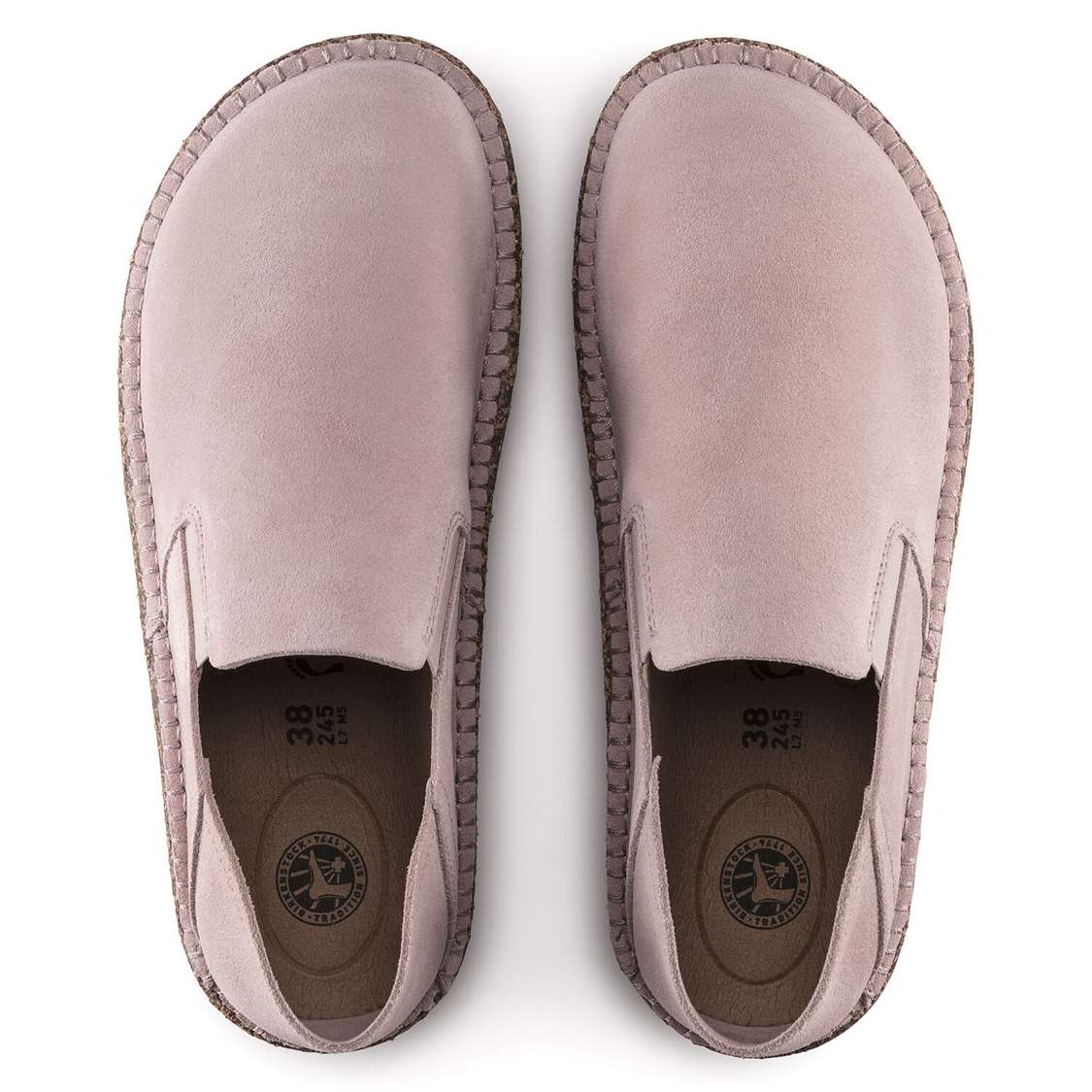 Birkenstock Callan Suede Leather Low Shoes Pink | wiTkWxz22w4