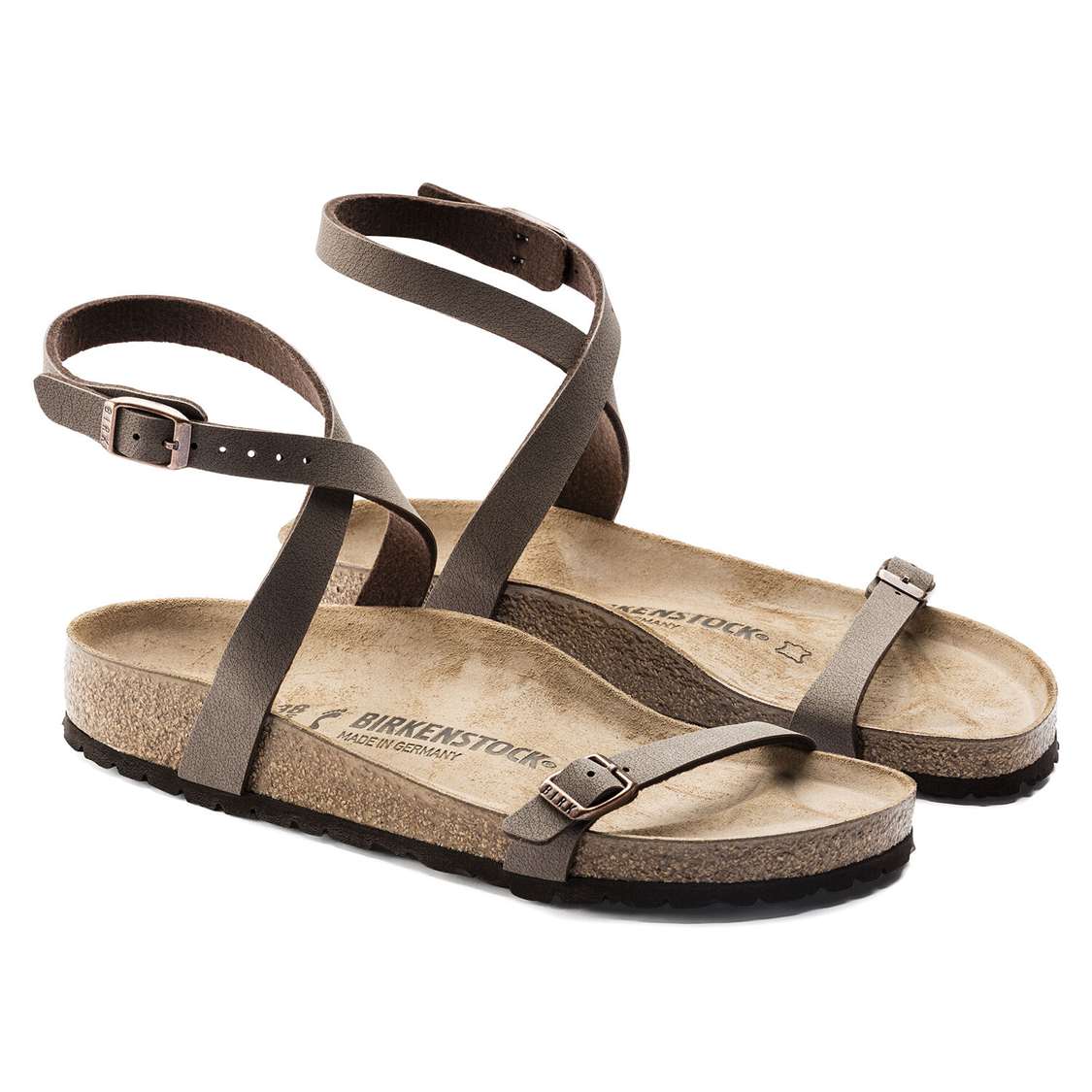 Birkenstock Daloa Birkibuc Back Strap Sandals Yellow | XbSG6JxmXGV