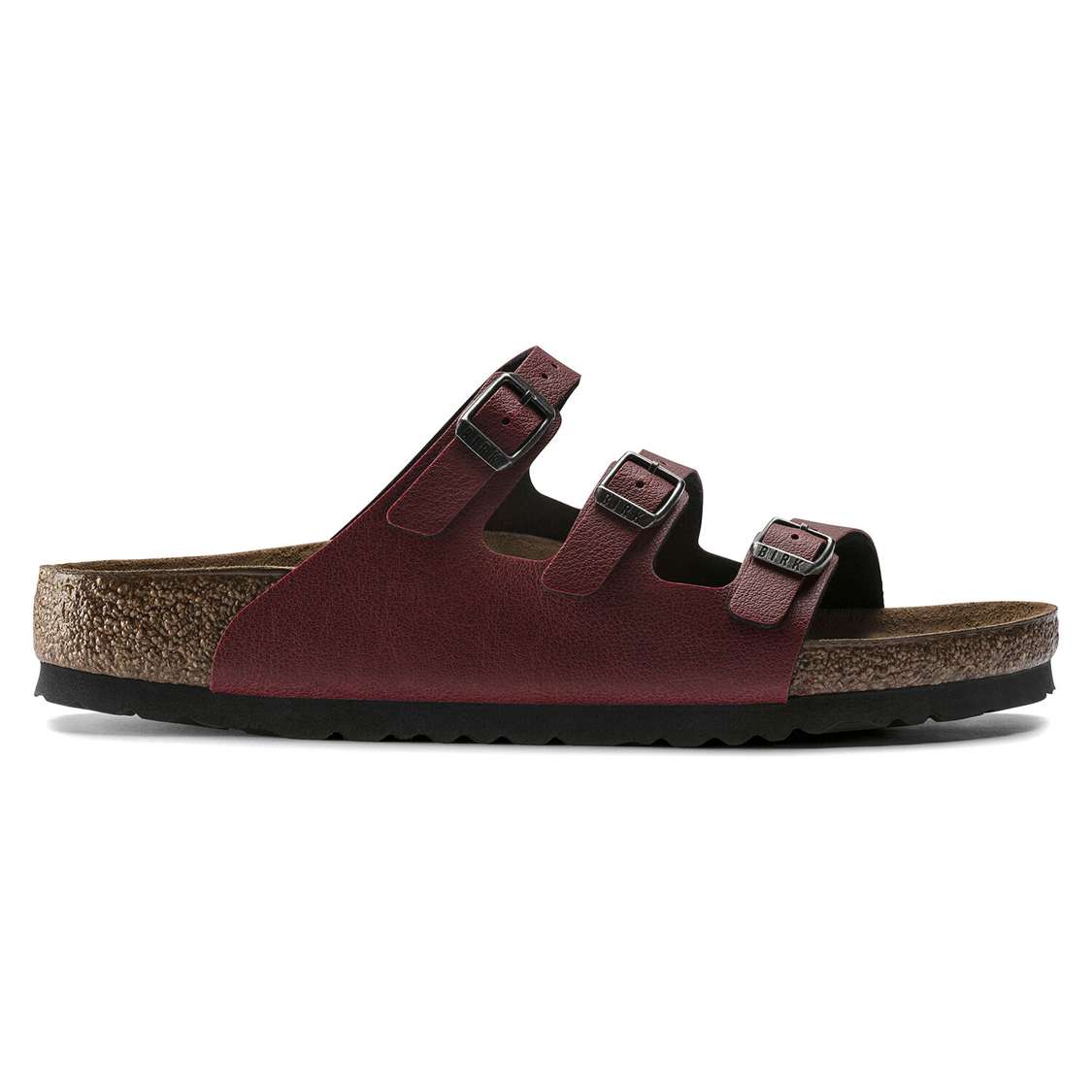 Birkenstock Florida Fresh Birko-Flor Multi Strap Sandals Burgundy | lLJQFndZMyi