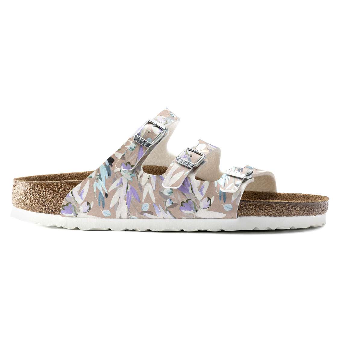 Birkenstock Florida Fresh Soft Footbed Birko-Flor Multi Strap Sandals Rose | qB7utspv67f