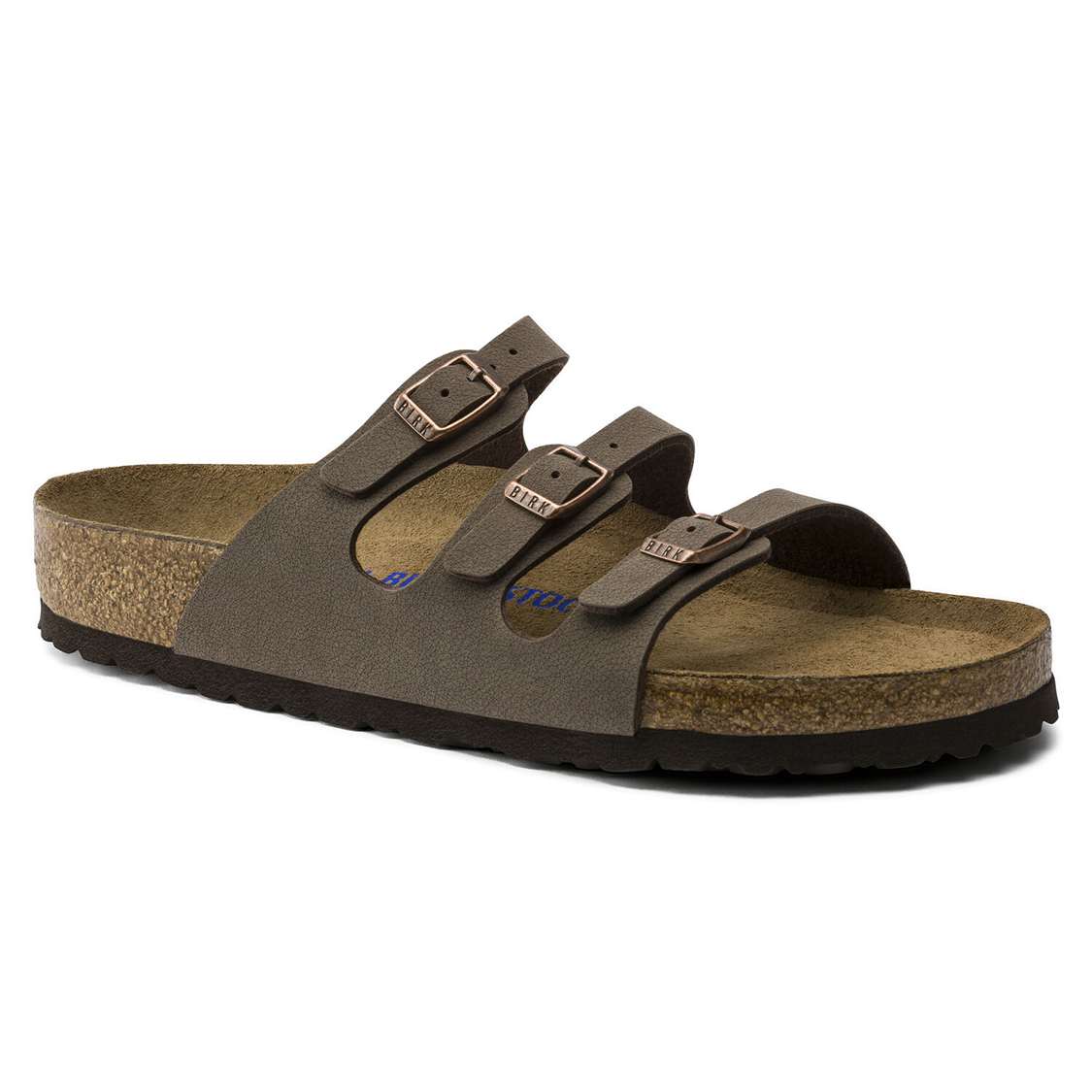 Birkenstock Florida Soft Footbed Birkibuc Multi Strap Sandals Yellow | Jf4k43J4b6h