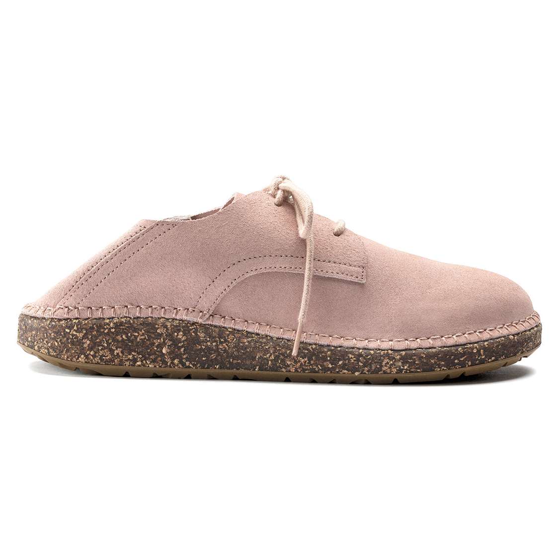 Birkenstock Gary Suede Leather Lace Up Shoes Pink | Lj9wrbcNQf5