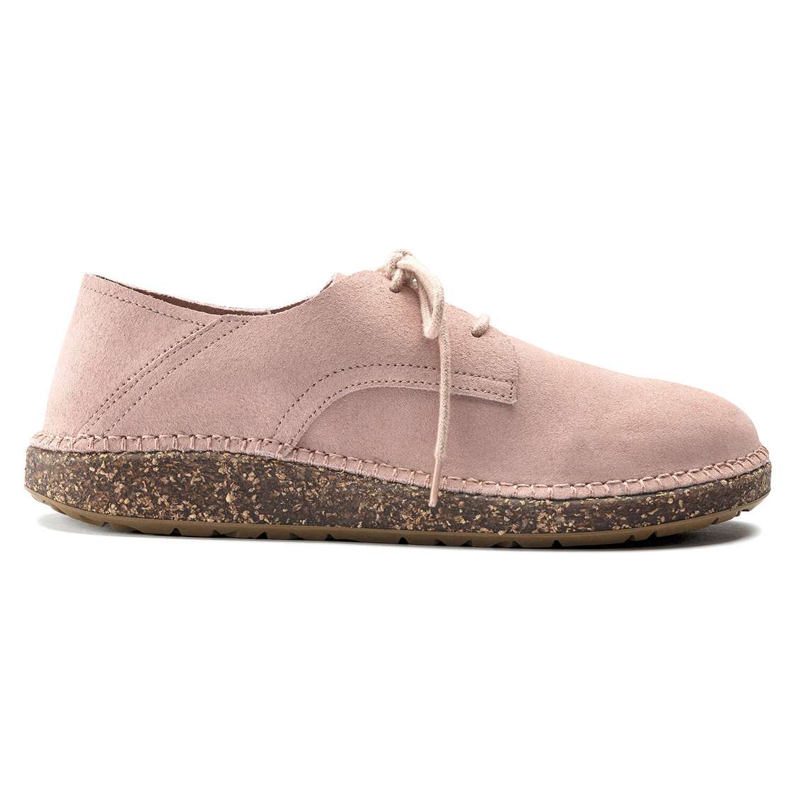 Birkenstock Gary Suede Leather Lace Up Shoes Pink | Lj9wrbcNQf5