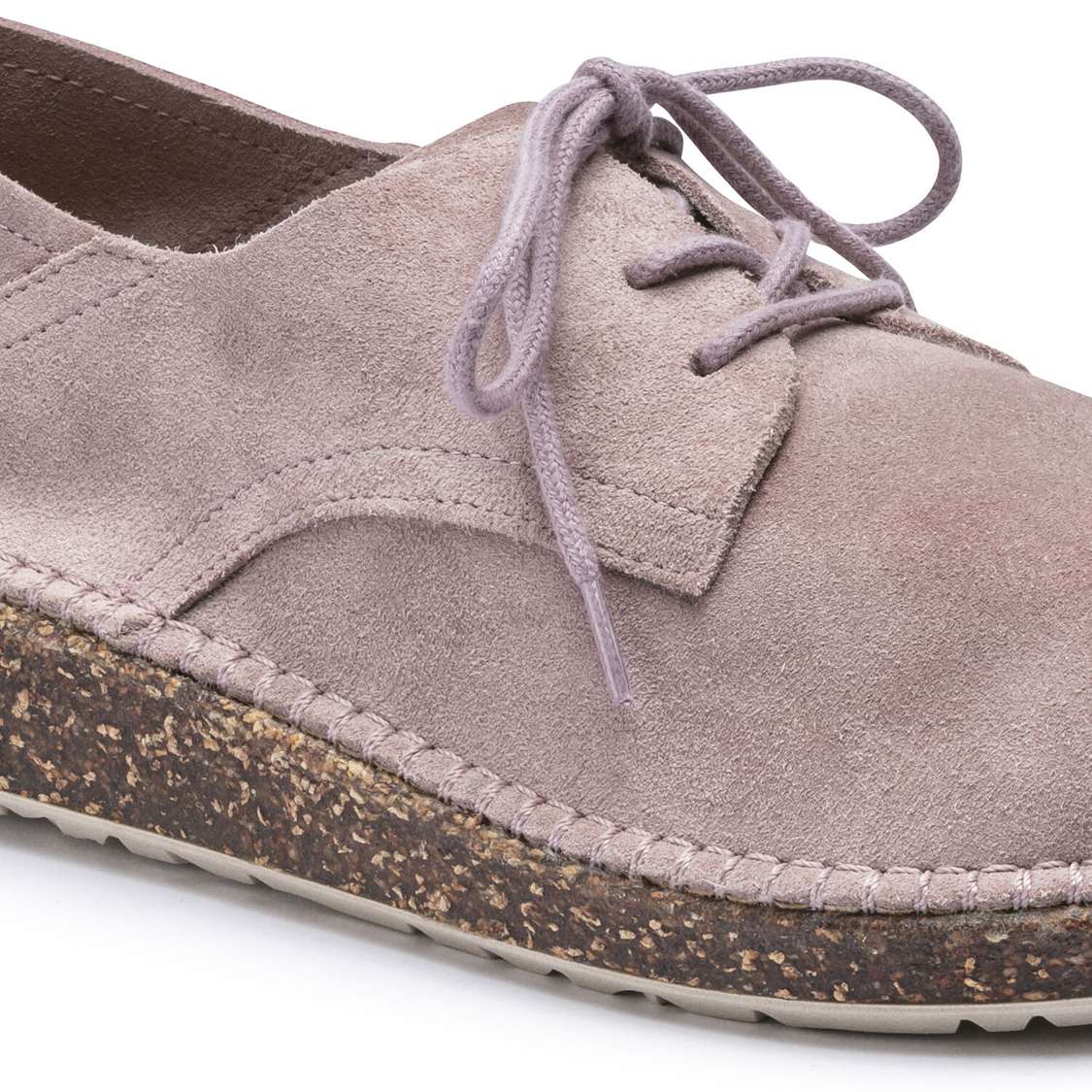 Birkenstock Gary Suede Leather Low Shoes Lavender | Apce9Z56uSH