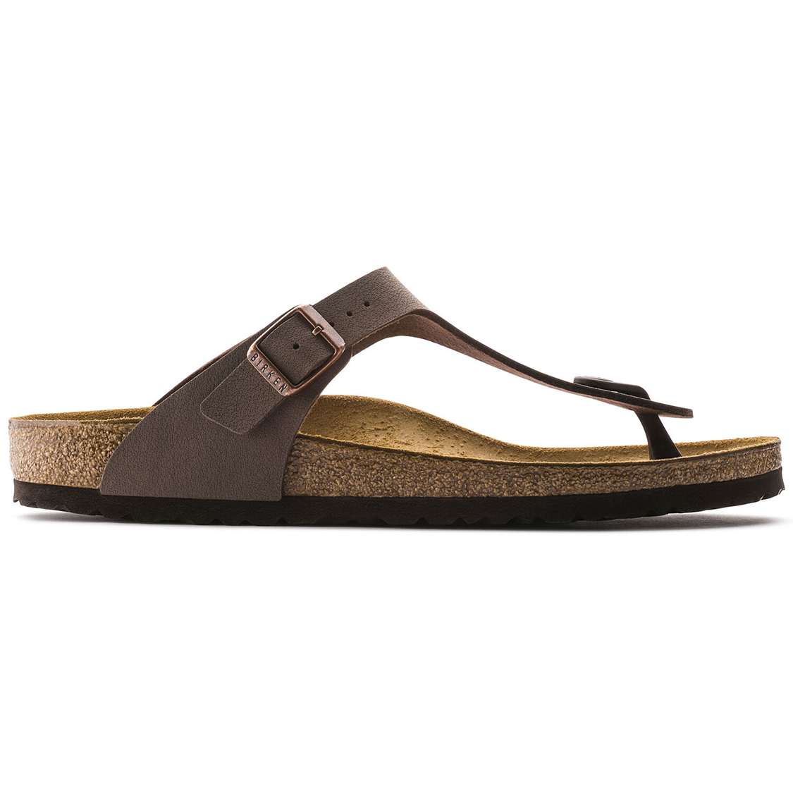 Birkenstock Gizeh Birkibuc One Strap Sandals Yellow | FxIcXNYcieE