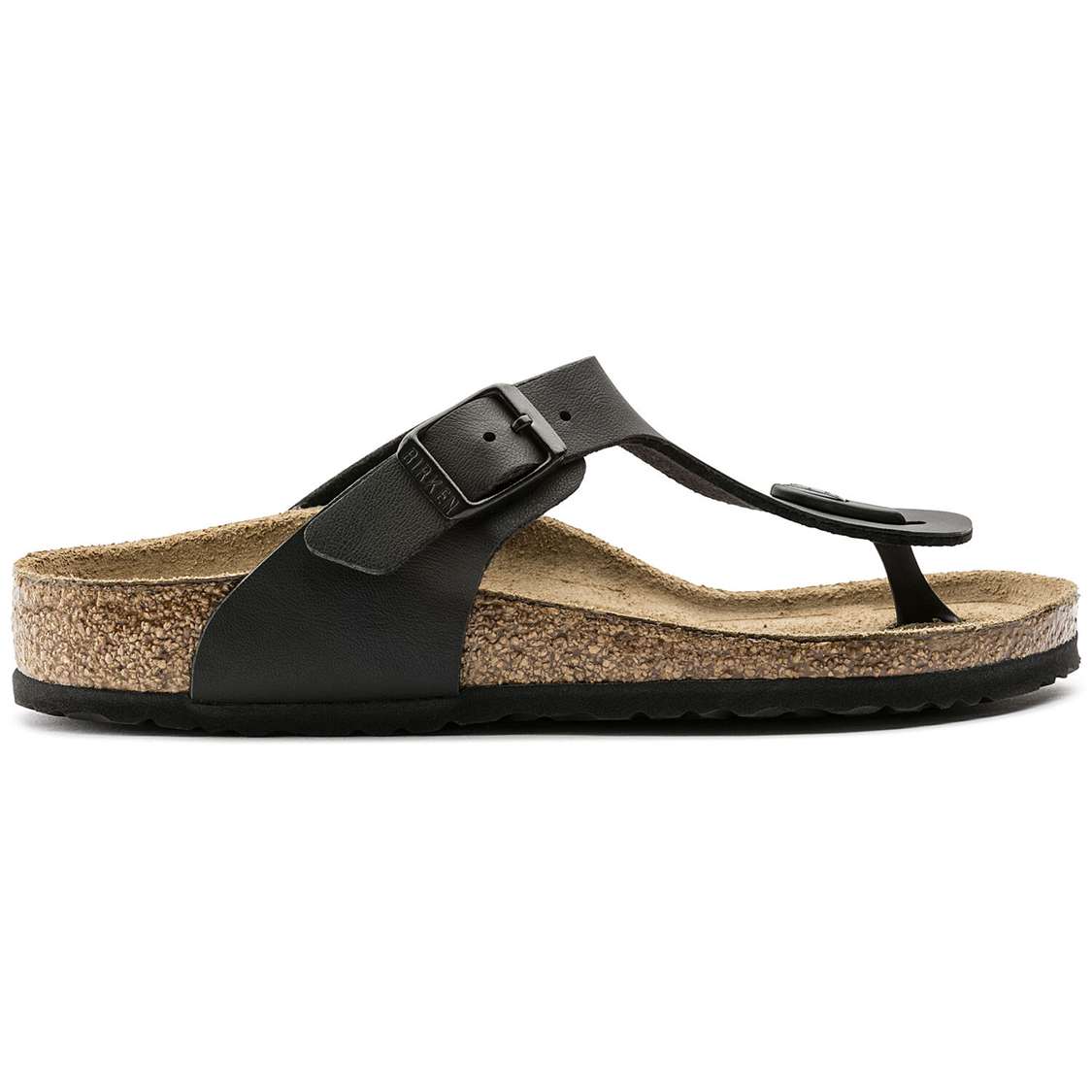 Birkenstock Gizeh Birko-Flor Boys Sandals Black | wkBpmiy2RmQ