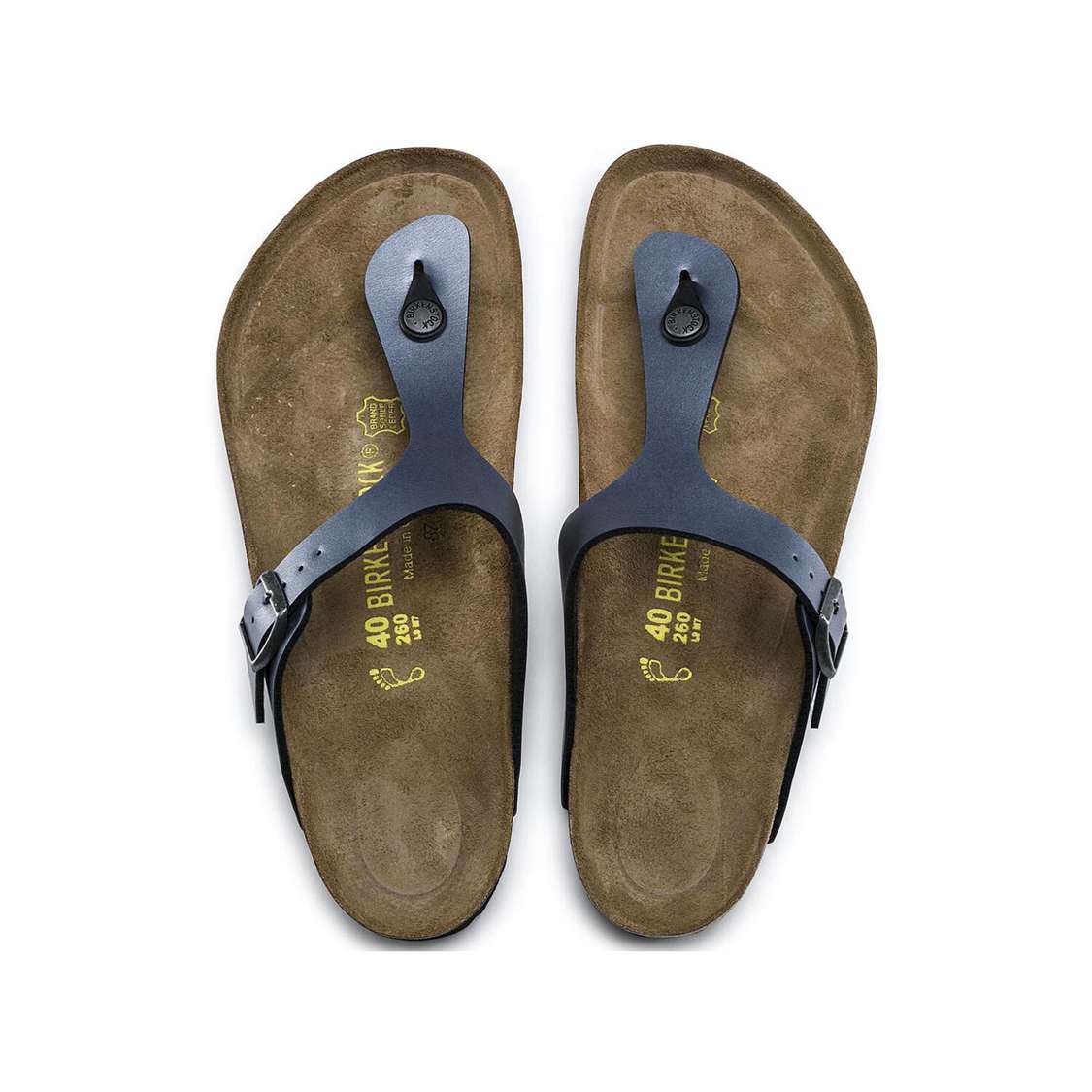 Birkenstock Gizeh Birko-Flor One Strap Sandals Black | jTslED7D2Y5