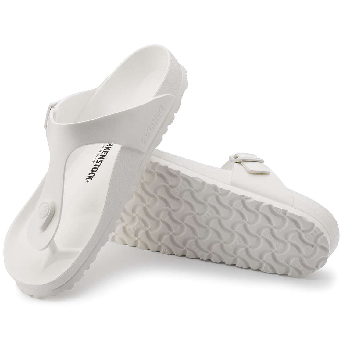 Birkenstock Gizeh Essentials EVA Water Friendly Sandals White | 2GH73UFgH3q