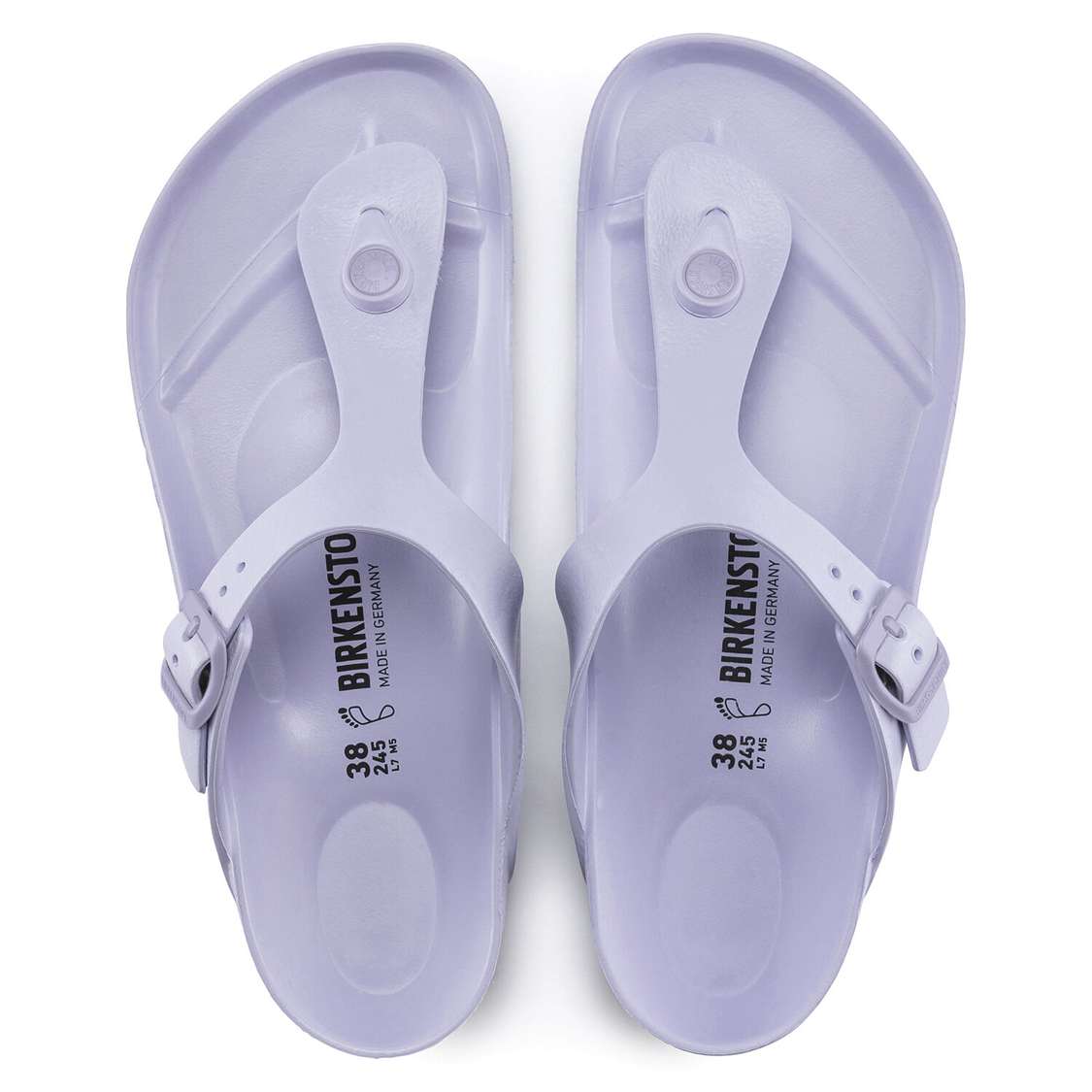 Birkenstock Gizeh Essentials EVA Water Friendly Sandals Purple | 3LbWypFG8gd