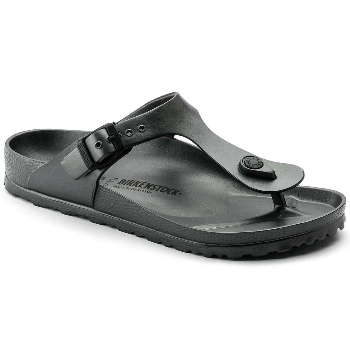 Birkenstock Gizeh Essentials EVA Water Friendly Sandals Dark Grey | AtTTJ9hGOIe