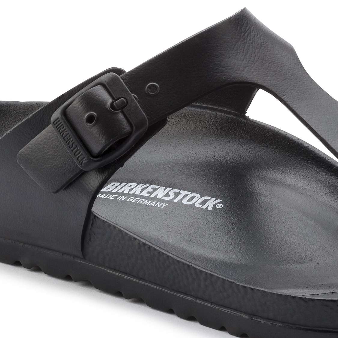 Birkenstock Gizeh Essentials EVA Water Friendly Sandals Black | B9ulqtsCPkb