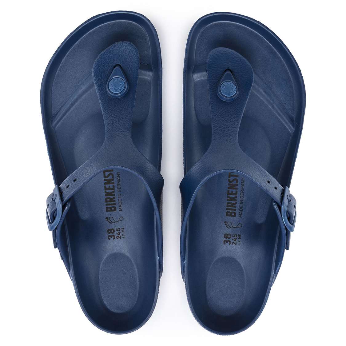 Birkenstock Gizeh Essentials EVA Water Friendly Sandals Navy | INOhaLnYCka