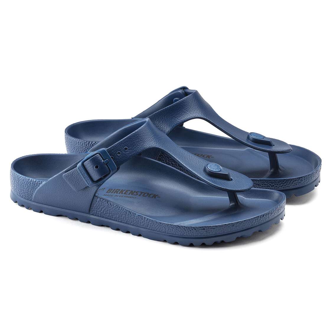 Birkenstock Gizeh Essentials EVA Water Friendly Sandals Navy | INOhaLnYCka