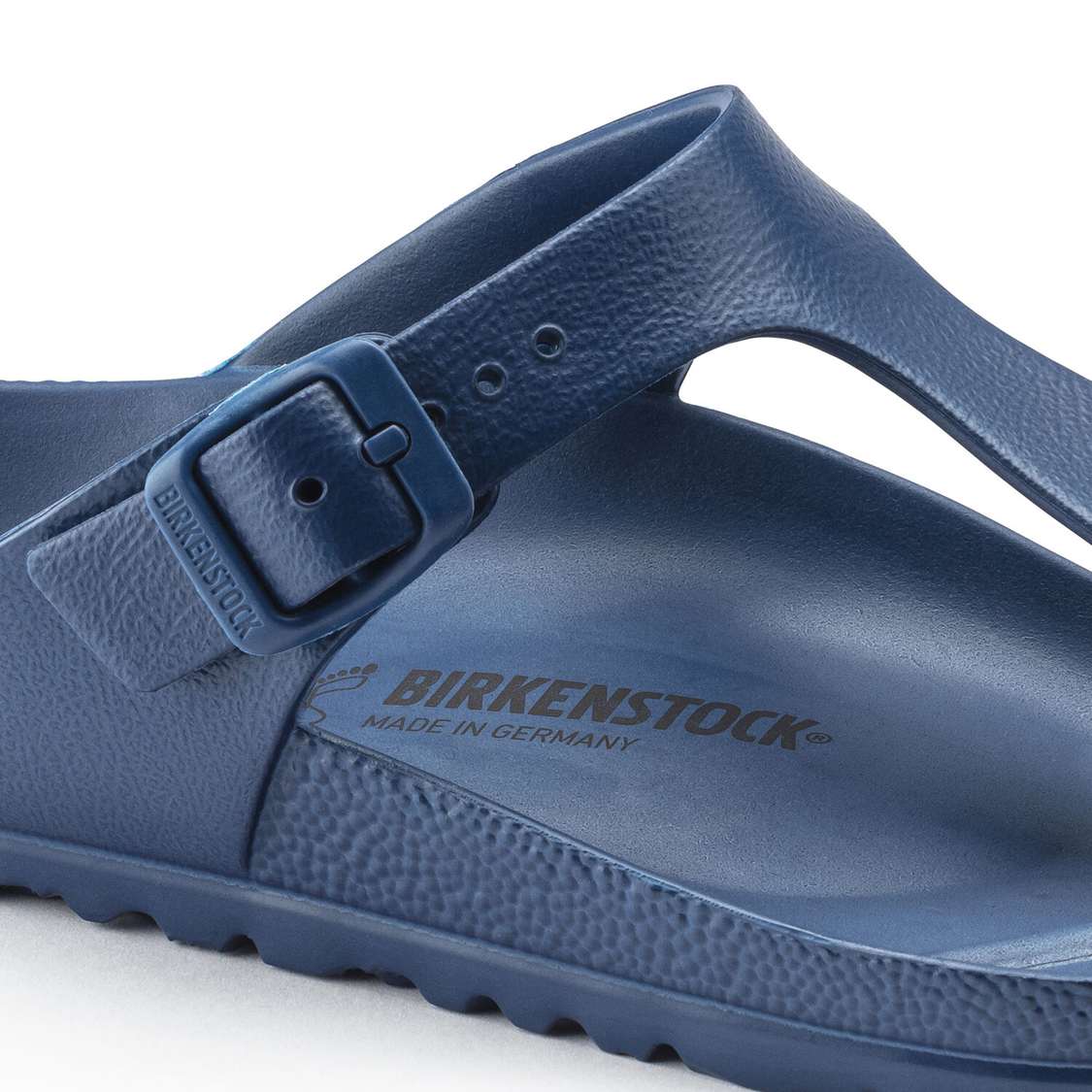 Birkenstock Gizeh Essentials EVA Water Friendly Sandals Navy | INOhaLnYCka