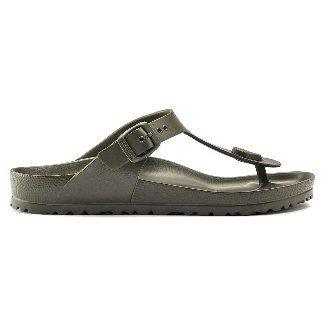 Birkenstock Gizeh Essentials EVA Water Friendly Sandals Khaki | Ks2meyJQoJ1