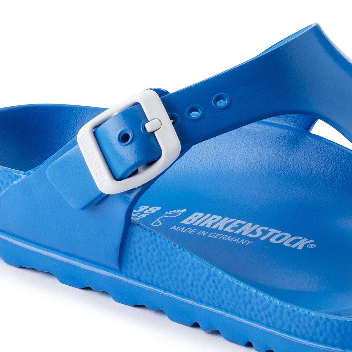 Birkenstock Gizeh Essentials EVA Water Friendly Sandals Blue | KwBGTiGr4Wy