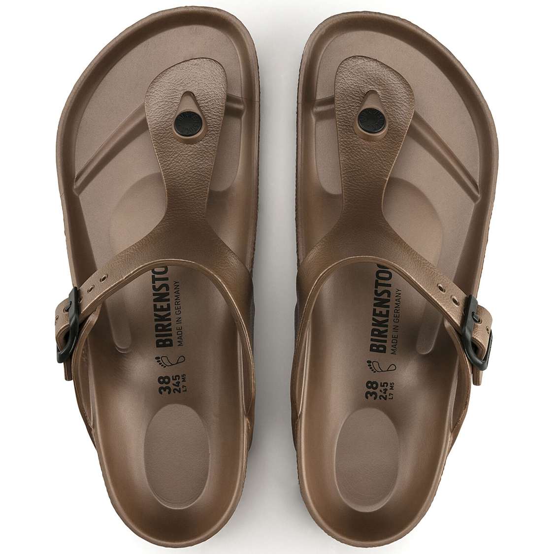 Birkenstock Gizeh Essentials EVA Water Friendly Sandals Copper | QDN5dw8pDz5