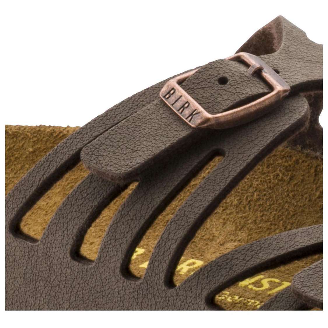 Birkenstock Granada Birkibuc Two Strap Sandals Yellow | giZQ3jGlohK