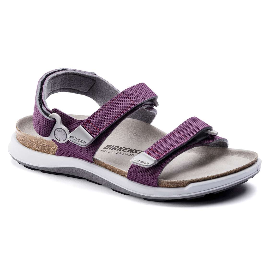 Birkenstock Kalahari Birko-Flor Back Strap Sandals Purple | GpDOUSXjzK6