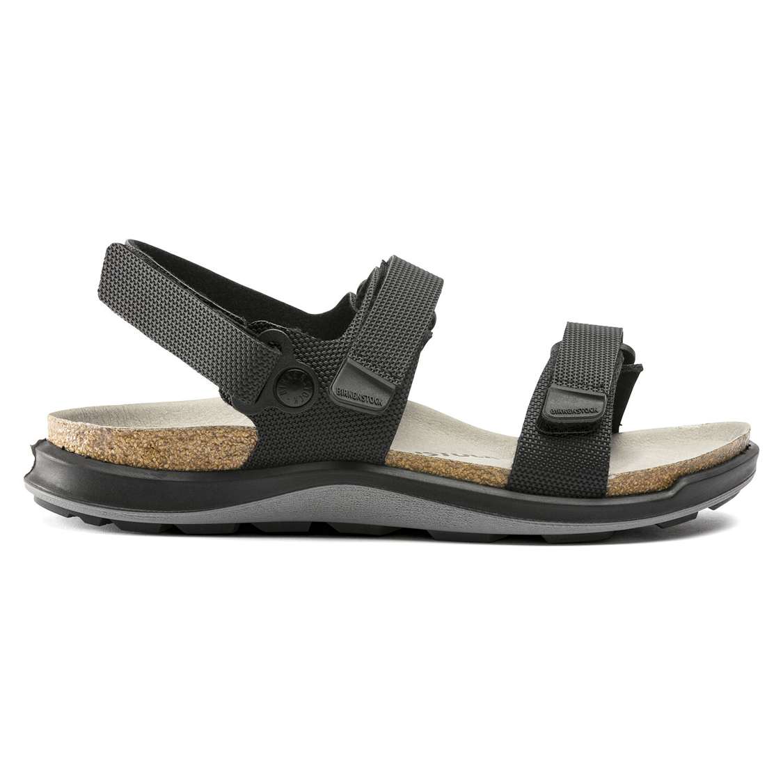 Birkenstock Kalahari Birko-Flor Back Strap Sandals Black | tRHaVER8b48