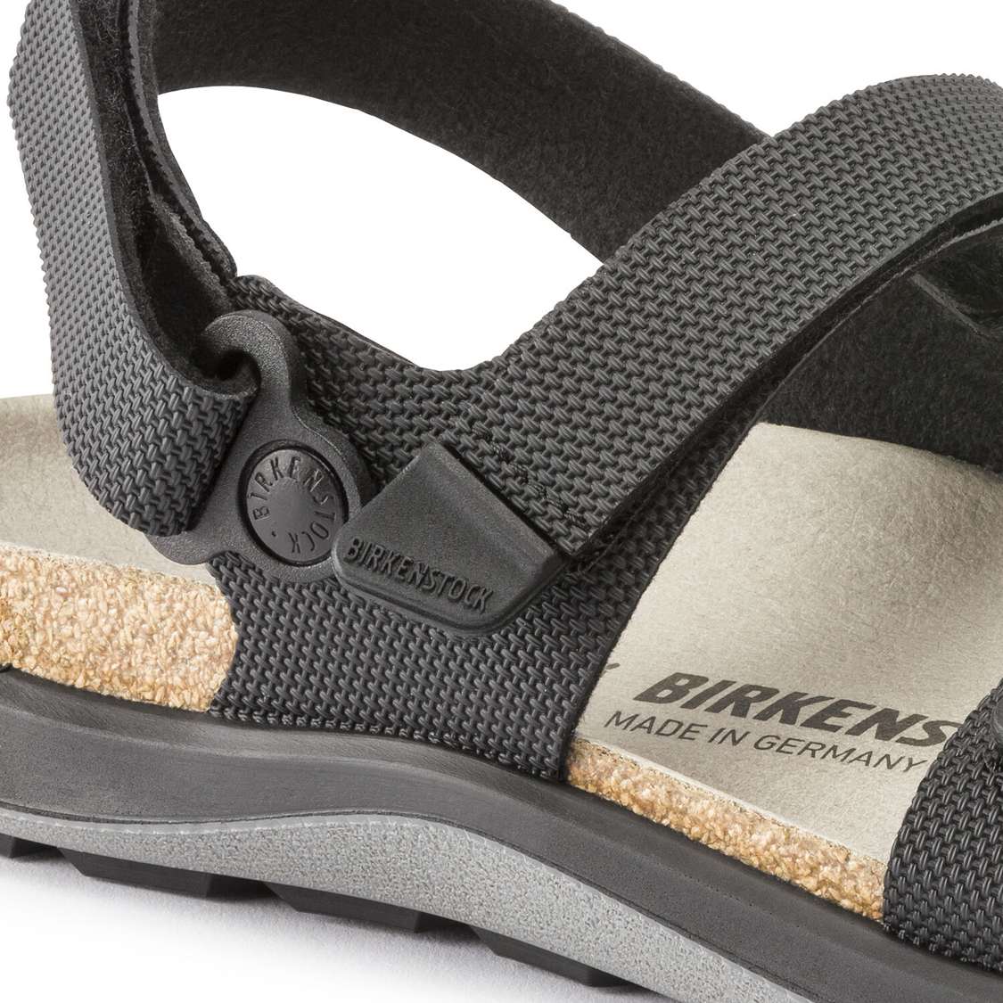 Birkenstock Kalahari Birko-Flor Back Strap Sandals Black | tRHaVER8b48