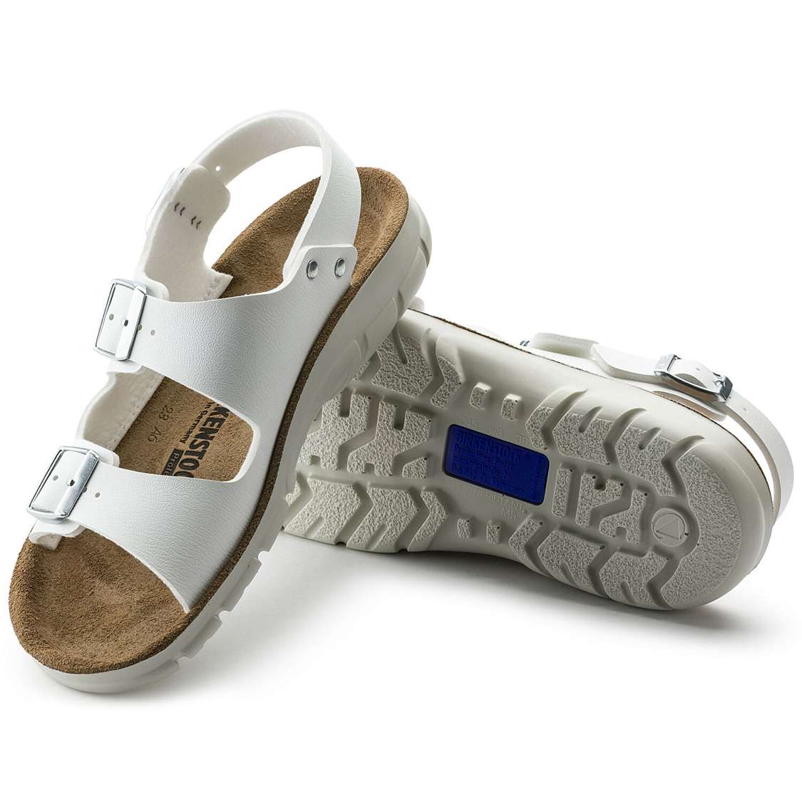 Birkenstock Kano Birko-Flor Back Strap Sandals White | wV8TsIjxMxo