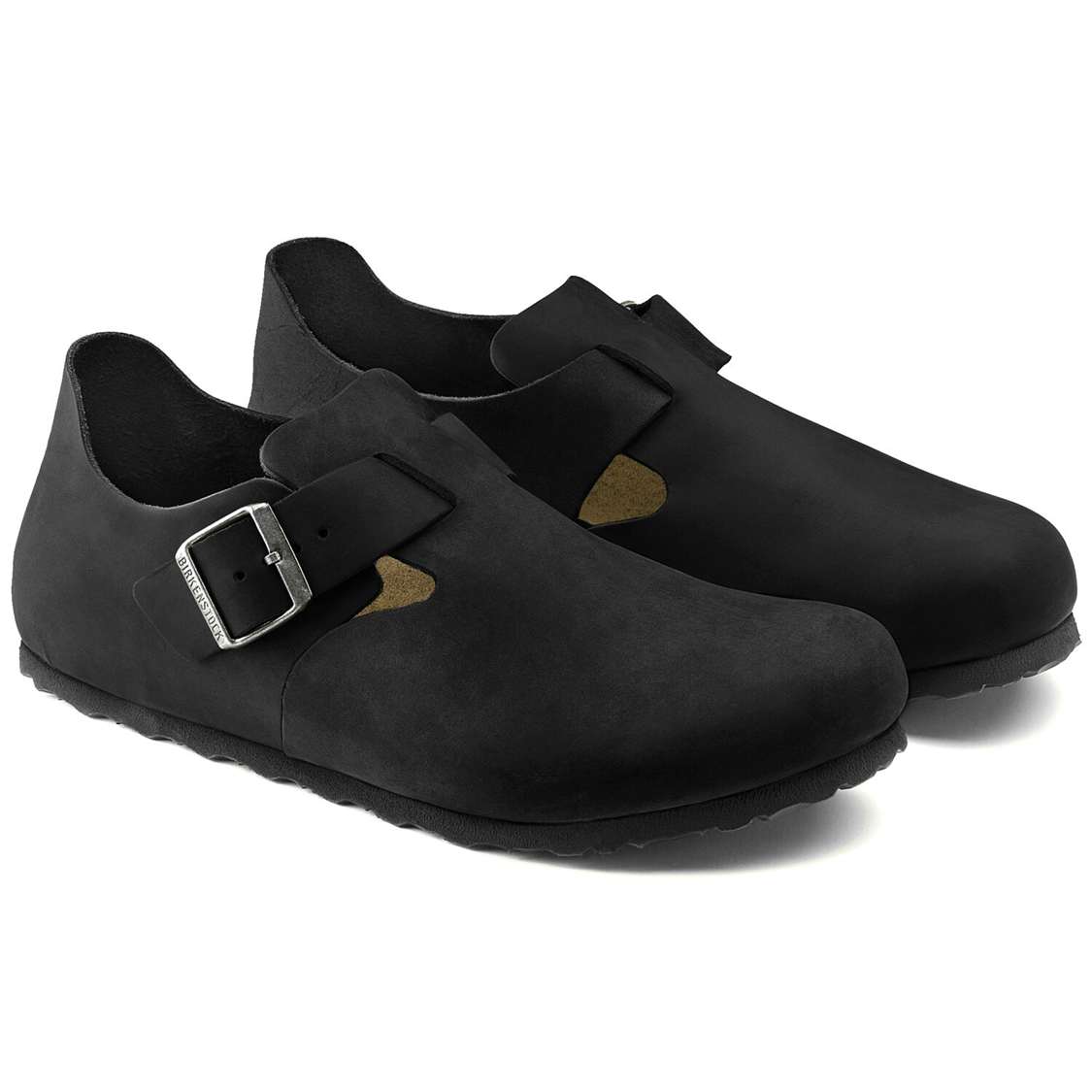 Birkenstock London Oiled Leather Low Shoes Black | 2lExElEH9yu