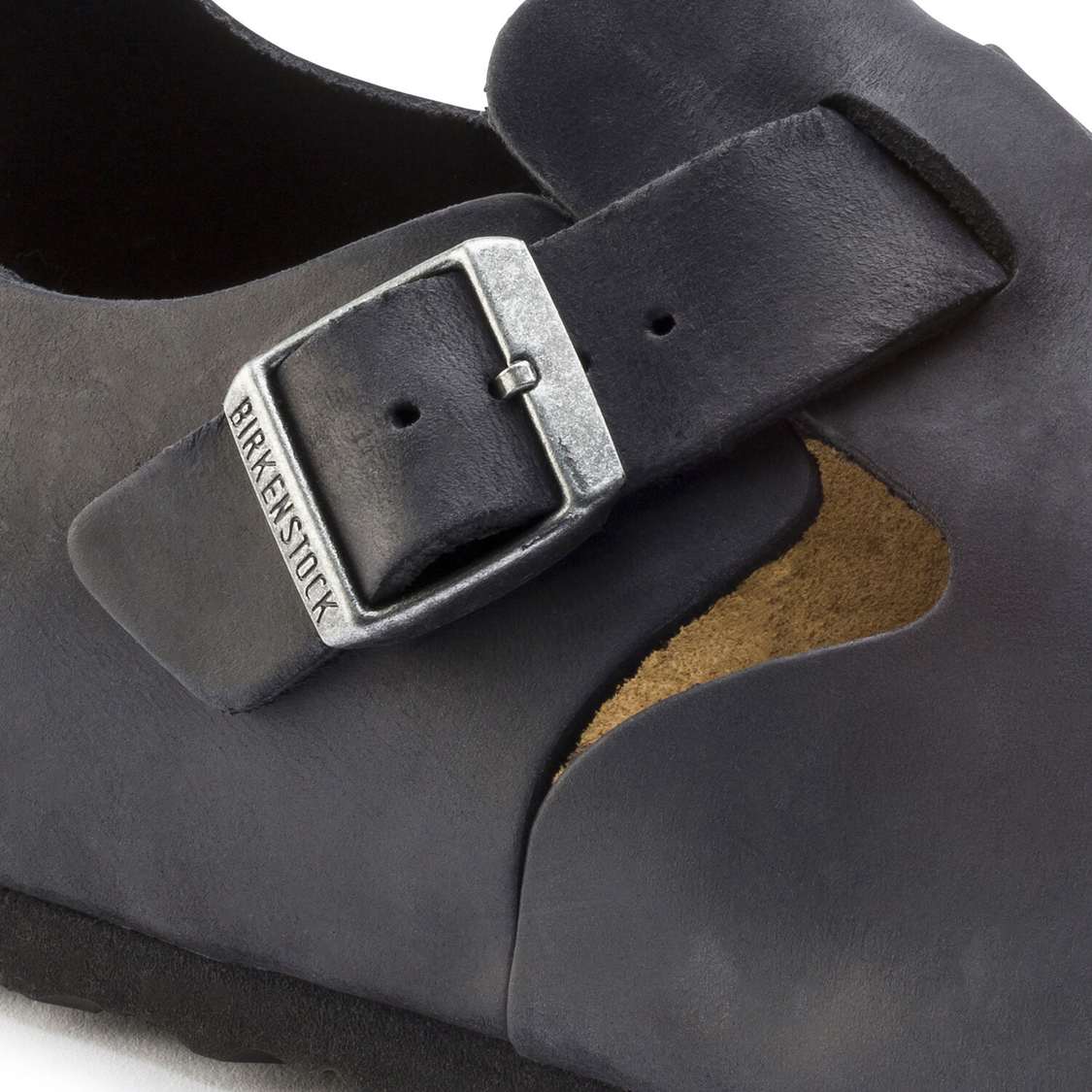 Birkenstock London Oiled Leather Low Shoes Black | 2lExElEH9yu