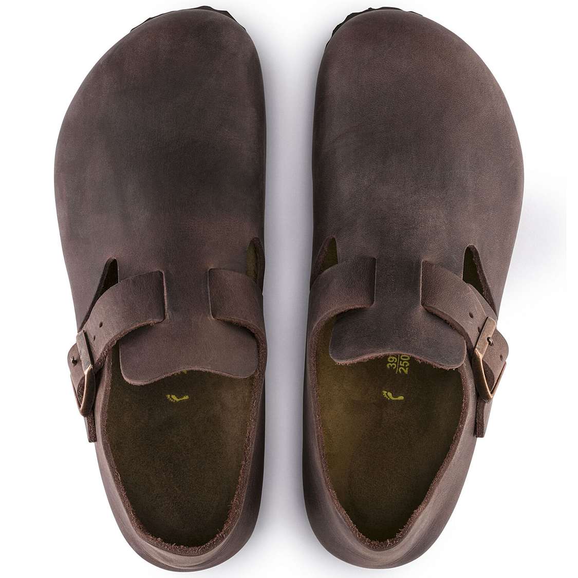 Birkenstock London Oiled Leather Low Shoes Brown | vmk2oPRH2MM