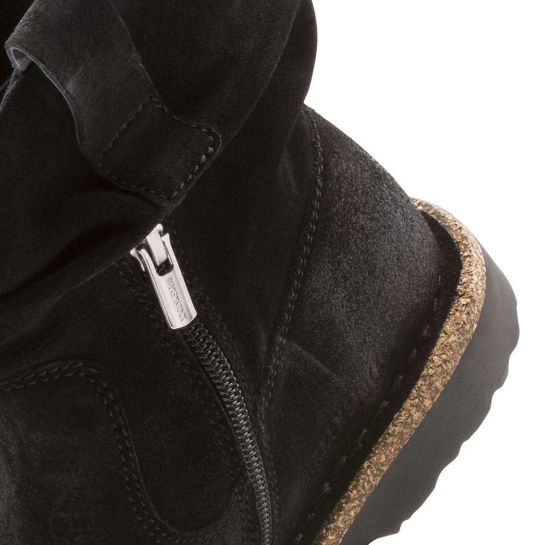 Birkenstock Luton Suede Leather Boots Black | l3xmOELp9jN