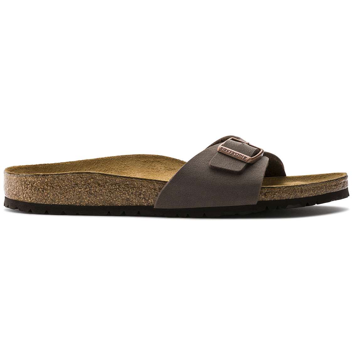 Birkenstock Madrid Birkibuc One Strap Sandals Yellow | BvsPSAdCtBf