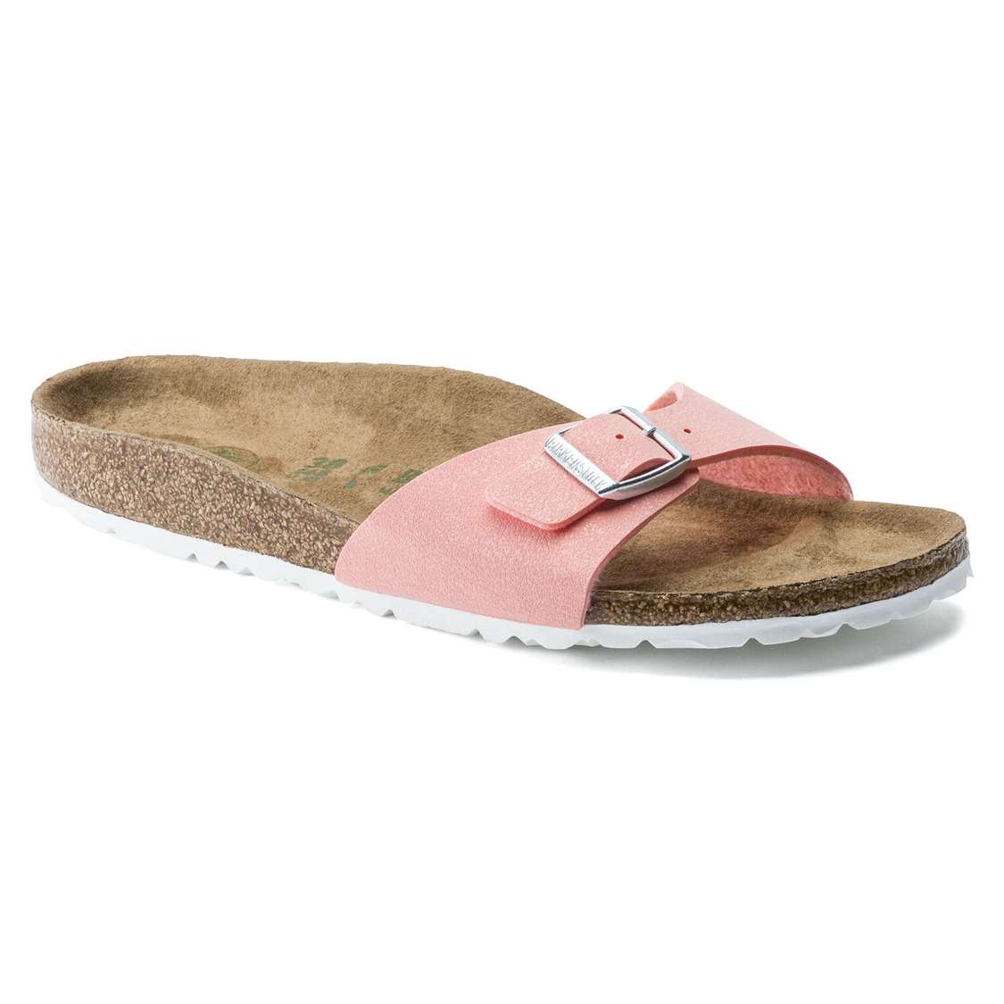 Birkenstock Madrid Birkibuc One Strap Sandals Pink | DmPlM8hXnBG