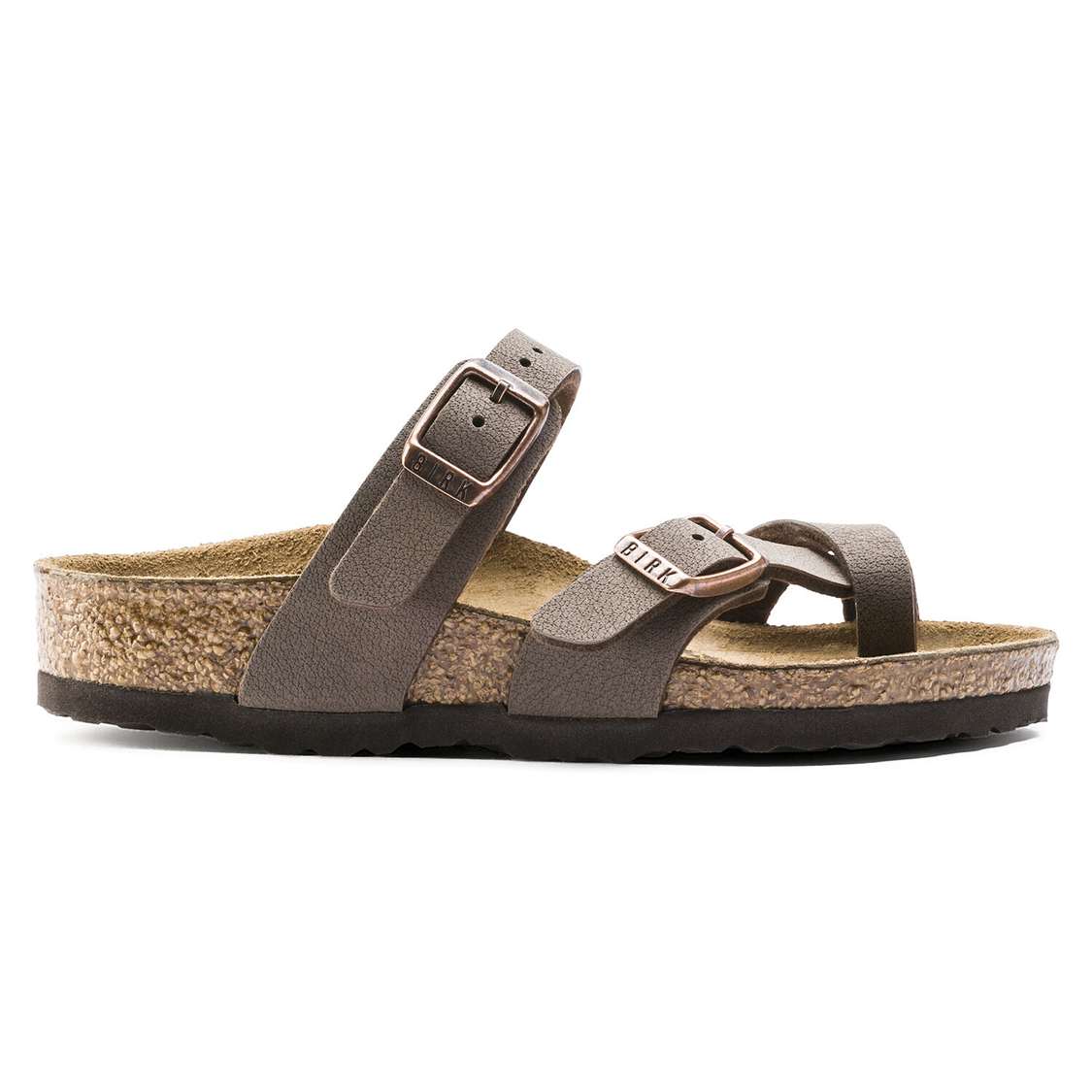 Birkenstock Mayari Birkibuc Girls Sandals Yellow | LvHeIrIWE5v