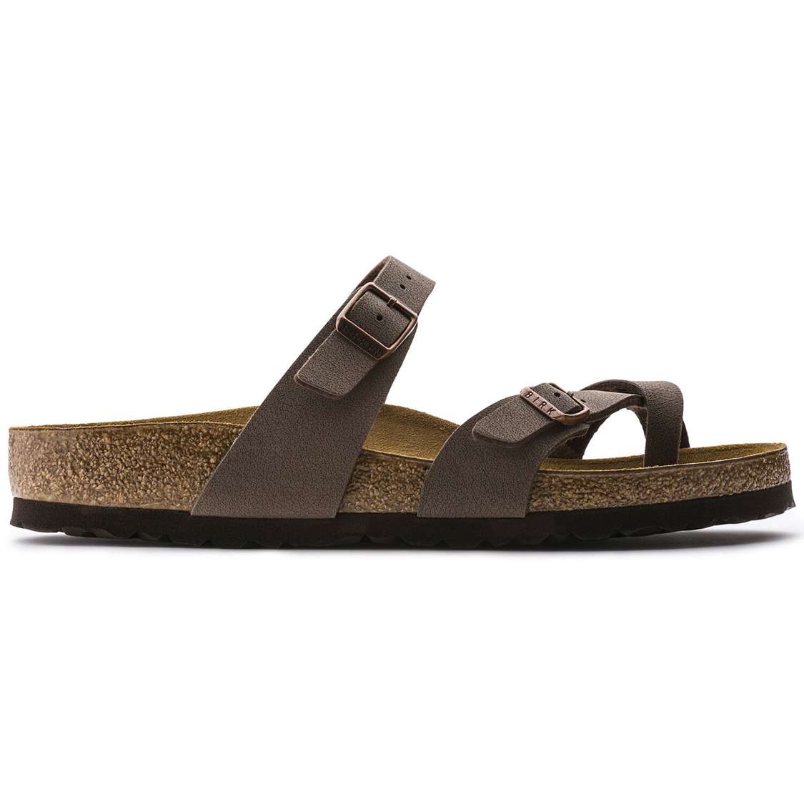 Birkenstock Mayari Birkibuc Multi Strap Sandals Yellow | 9SBKTCnLajC