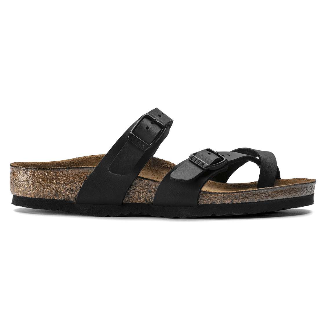 Birkenstock Mayari Birko-Flor Girls Sandals Black | JEDUxnF5tYg