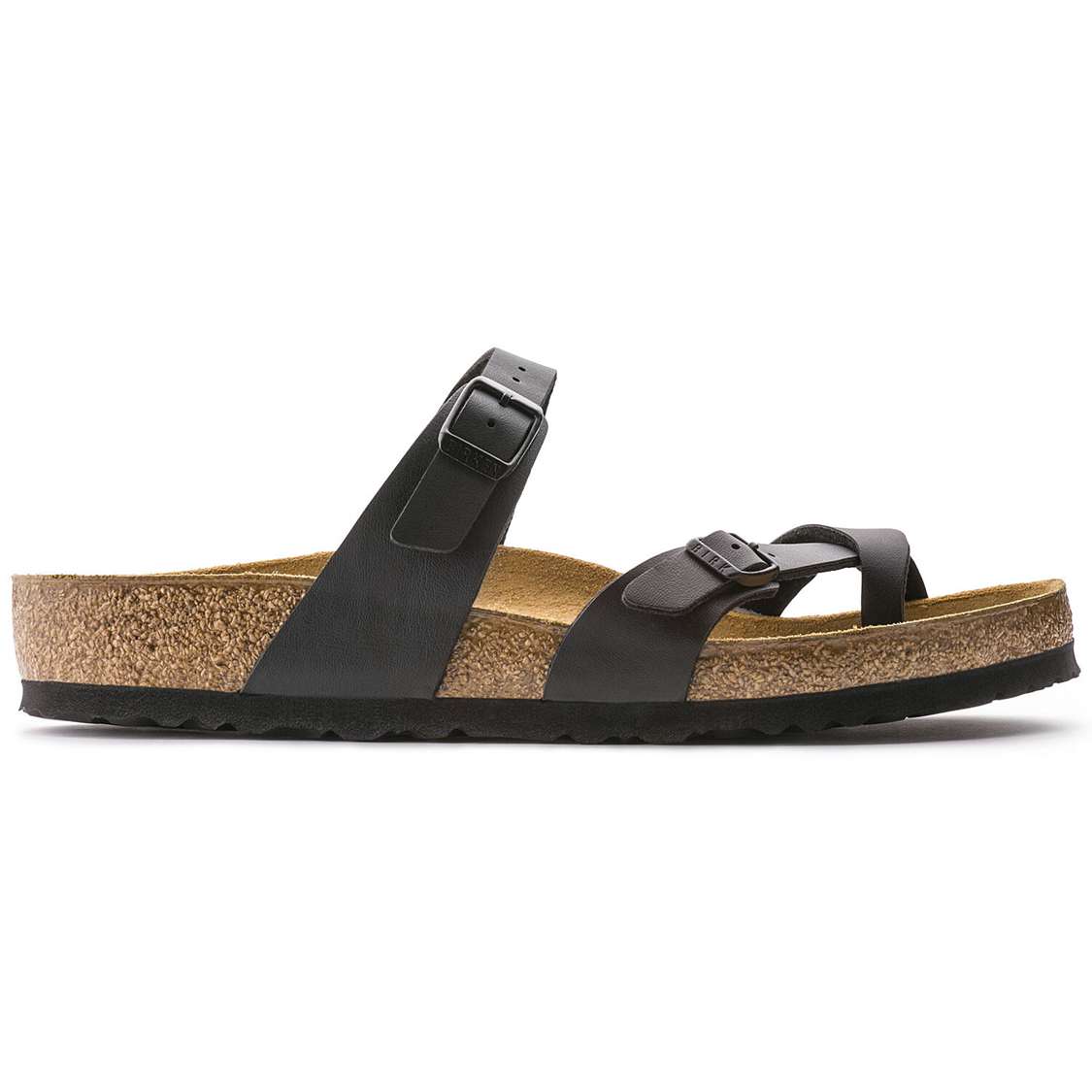 Birkenstock Mayari Birko-Flor Multi Strap Sandals Black | 6DPc3x64cAW