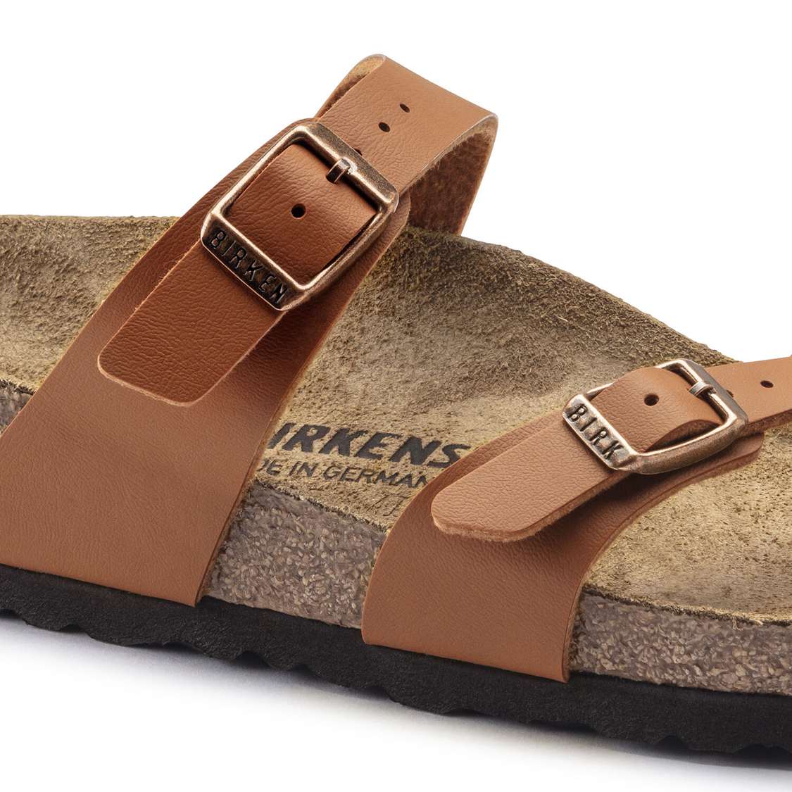 Birkenstock Mayari Birko-Flor Multi Strap Sandals Brown | VblgENABZBF