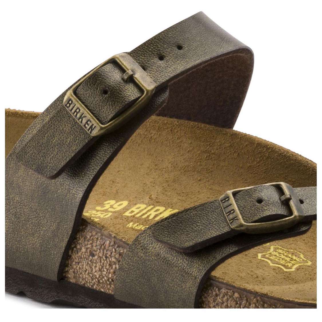 Birkenstock Mayari Birko-Flor Multi Strap Sandals Gold Brown | bYQDz7Qo48J