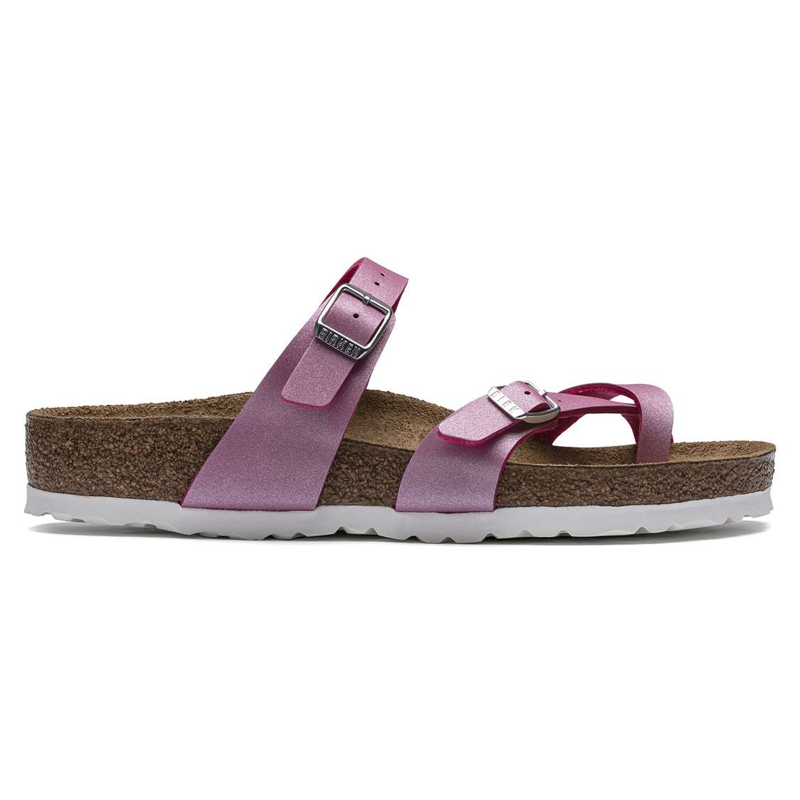 Birkenstock Mayari Birko-Flor Multi Strap Sandals Fuchsia | rEBXqAngQdB