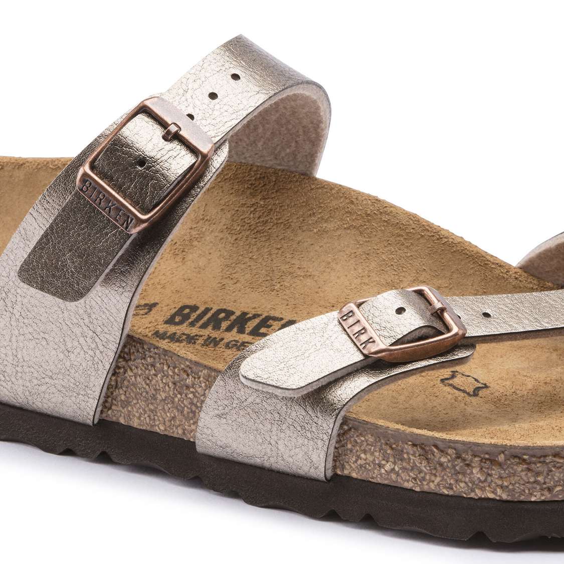 Birkenstock Mayari Birko-Flor Multi Strap Sandals Yellow | tG1z1hpqquS