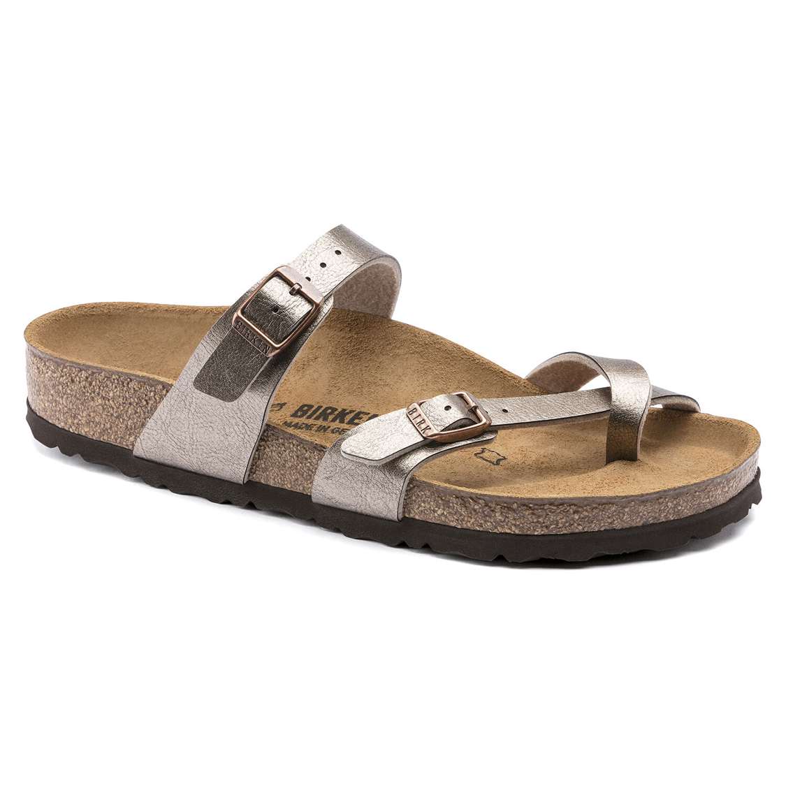 Birkenstock Mayari Birko-Flor Multi Strap Sandals Yellow | tG1z1hpqquS