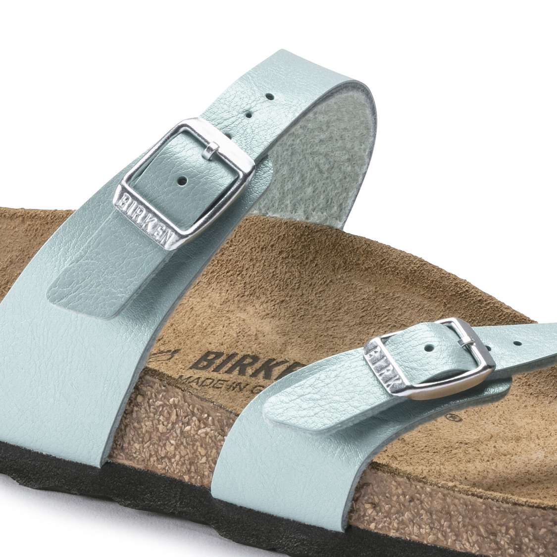 Birkenstock Mayari Birko-Flor Thong Light Turquoise | eHpYhDJIVSa