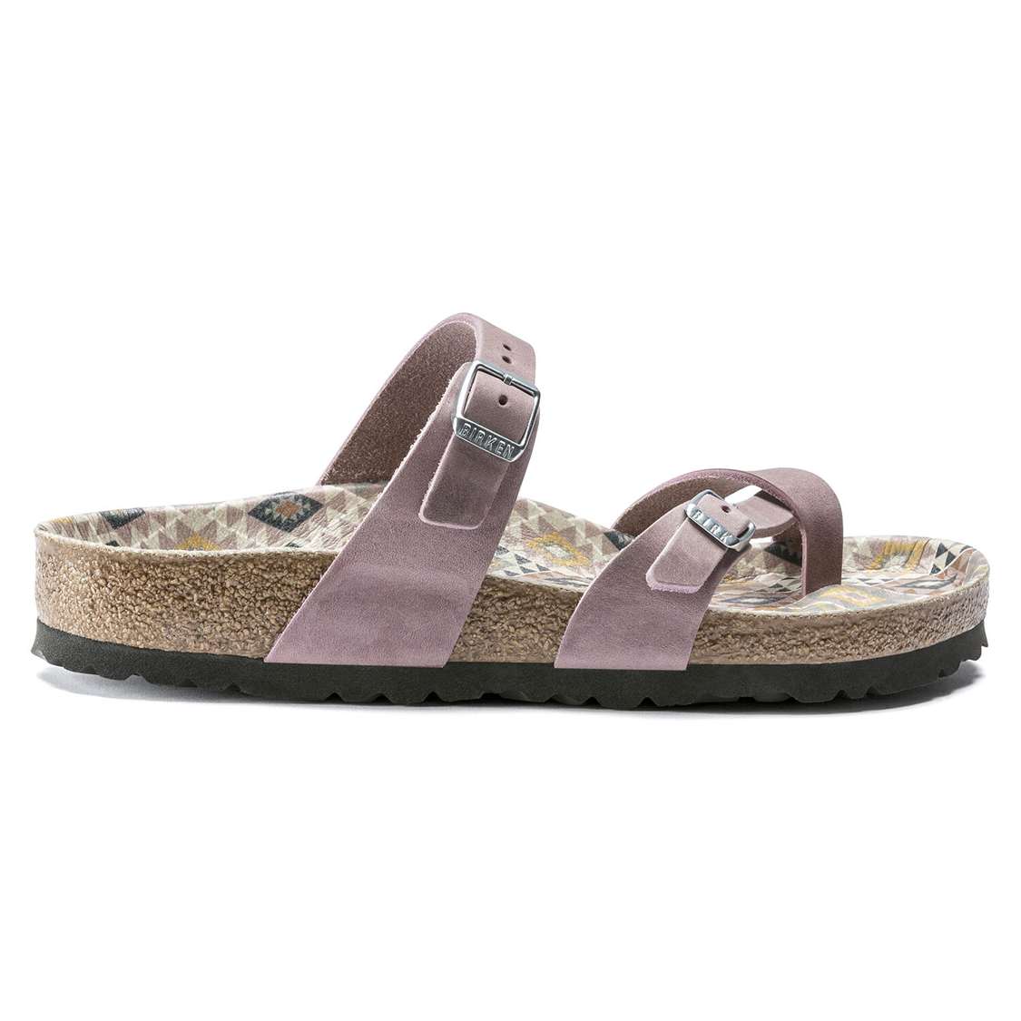 Birkenstock Mayari Oiled Leather Multi Strap Sandals Lavender | Crvy8vKIWS1